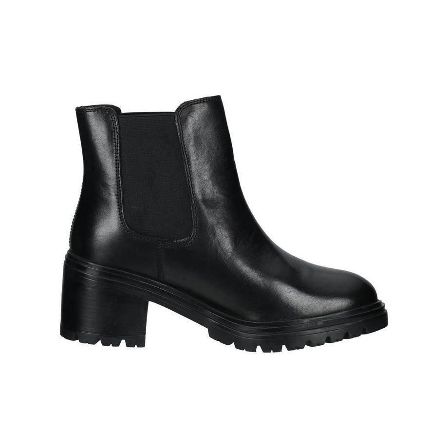 GEOX  stivali in pelle e nylon elastico da damiana 