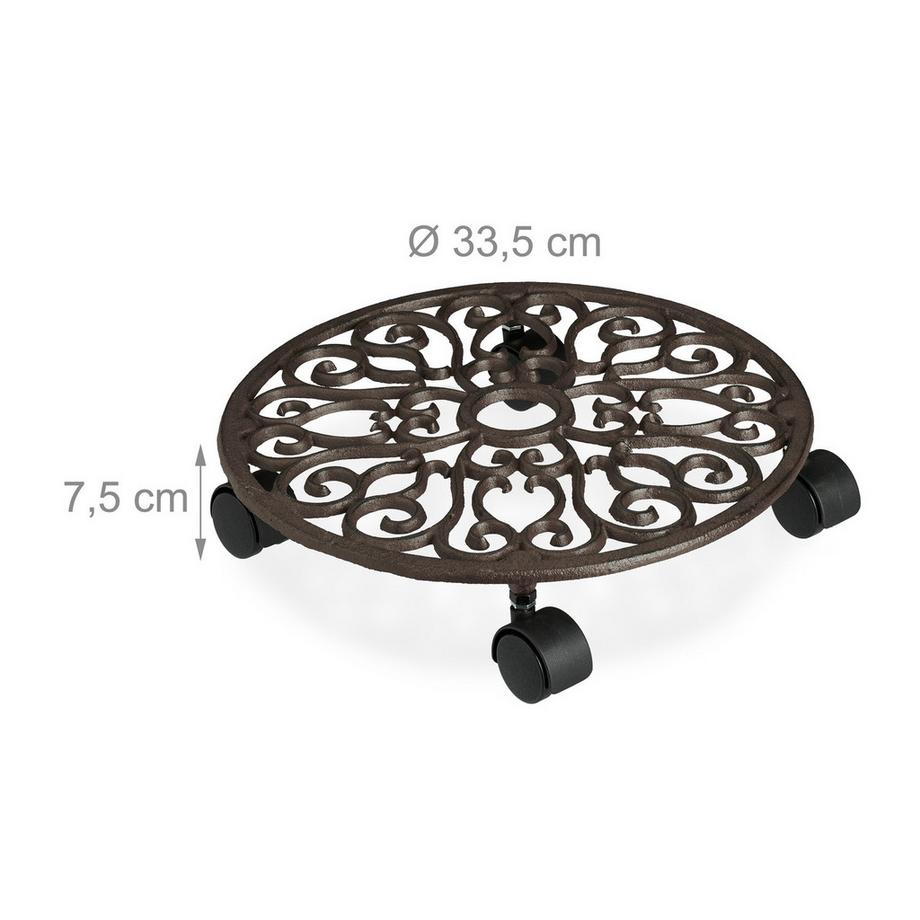 B2X Pflanzenroller aus Gusseisen  