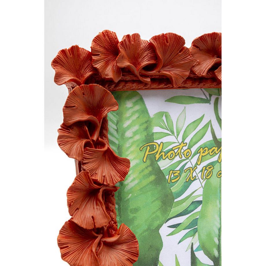 KARE Design Bilderrahmen Ginkgo Leaf orange 20x24  
