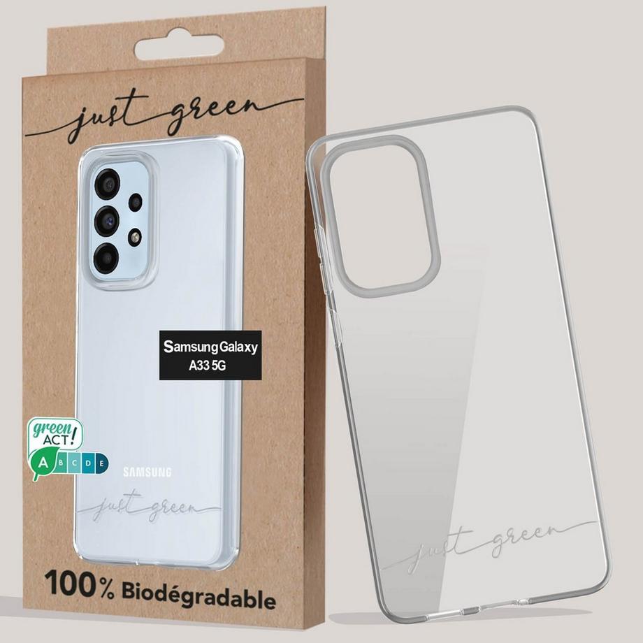 Just green  Cover biodegradabile per Samsung A53 