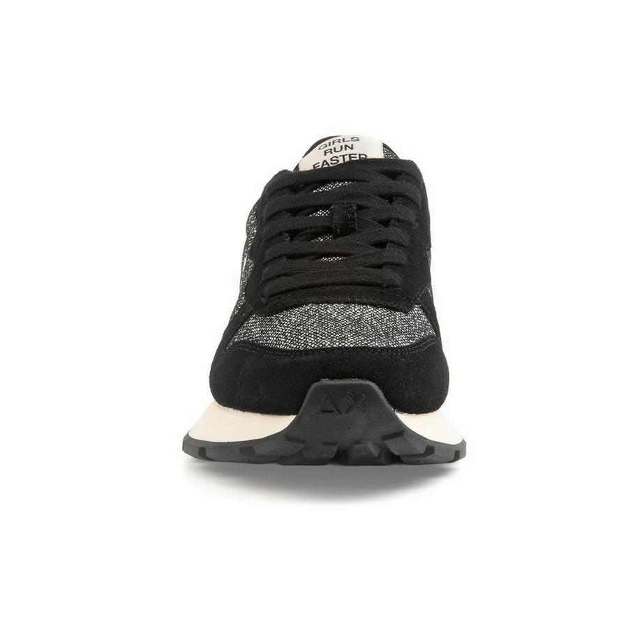 SUN 68 Ally Glitter Textile Sneakers  