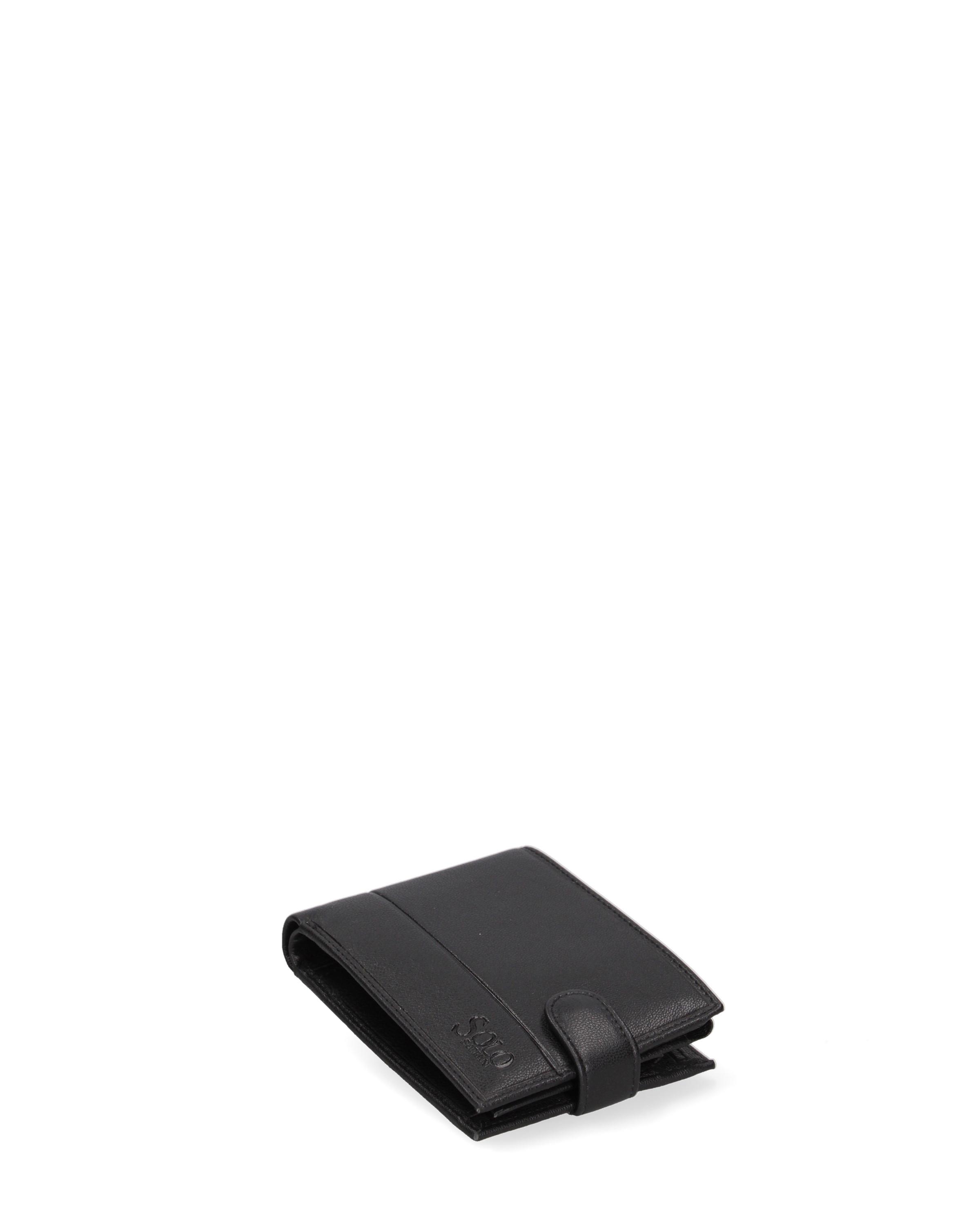 Solo Soprani Portefeuille avec Fermeture à Bouton Pression  