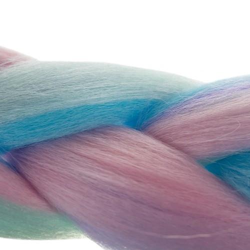 Soulima  Kunsthaar Ombre Blau/Fiol Soulima 21366 