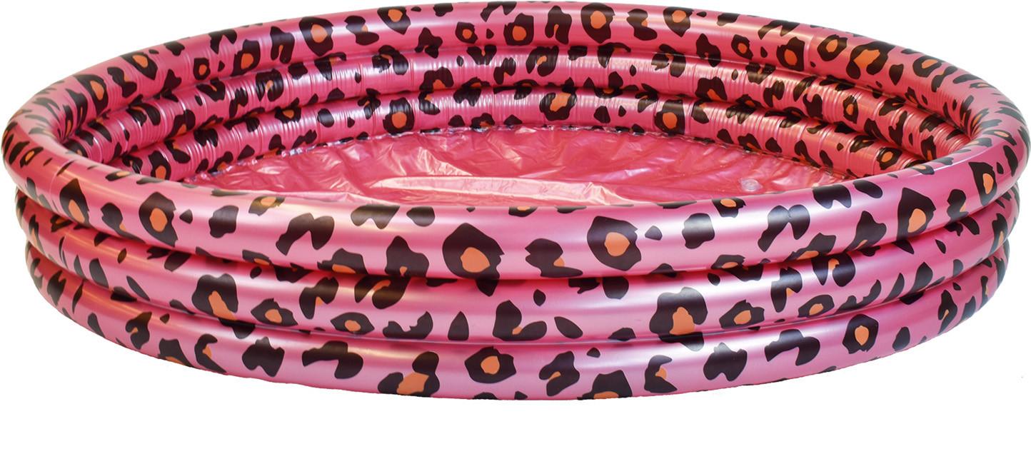 Swim Essentials  Baby Pool 150cm Rose Leopard 