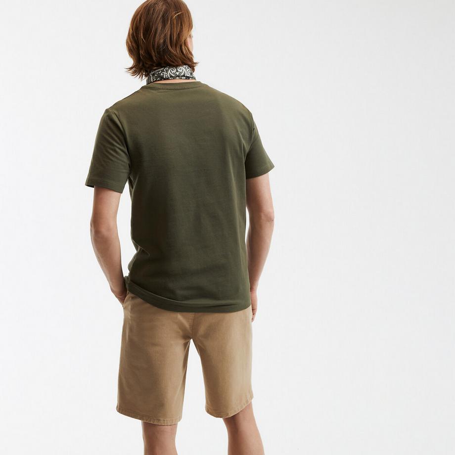 La Redoute Collections T-Shirt Col Rond Manches Courtes  