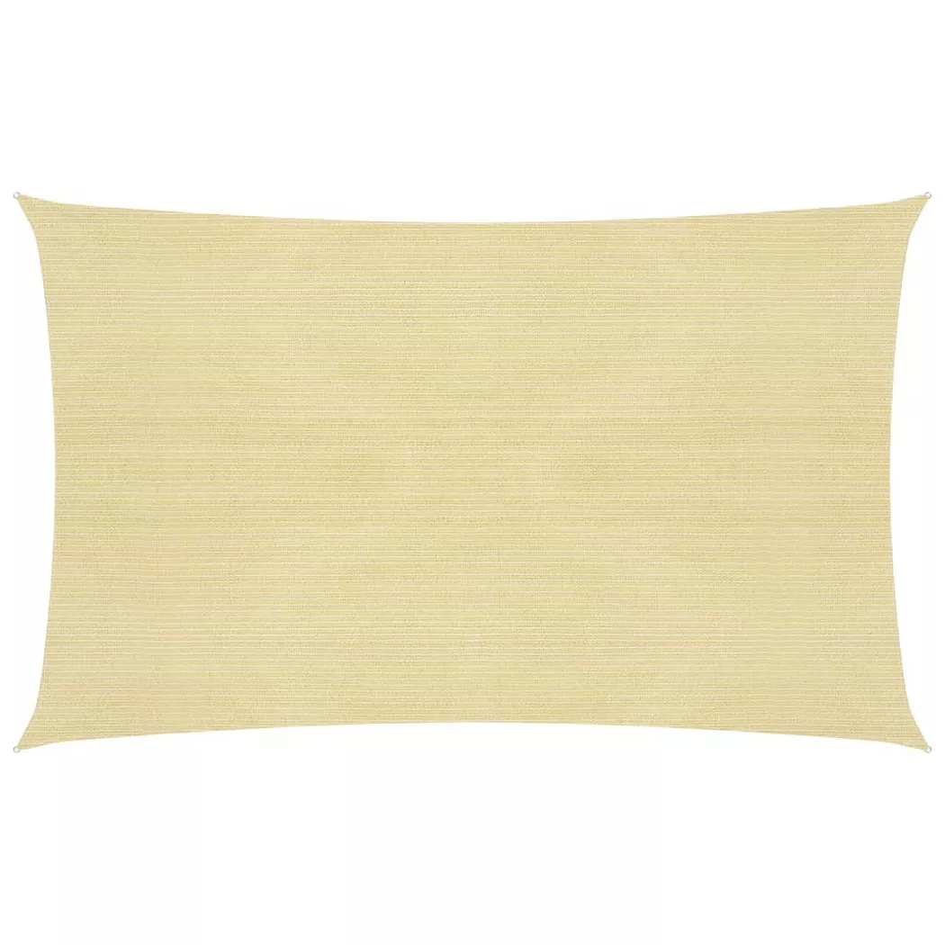 vidaXL Sonnensegel 160 g/m² Beige 3x6 m HDPE