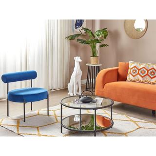 Beliani Tavolino en Marmo Moderno TAREE  