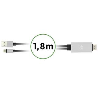 4smarts  USB-CHDMI Videokabel 1.8 m 4Smarts 