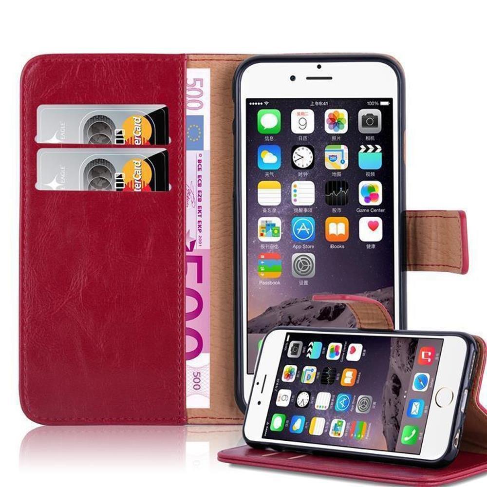 Cadorabo  Housse compatible avec Apple iPhone 6 PLUS / 6S PLUS - Coque de protection avec fermeture magnétique, fonction de support et compartiment pour carte 