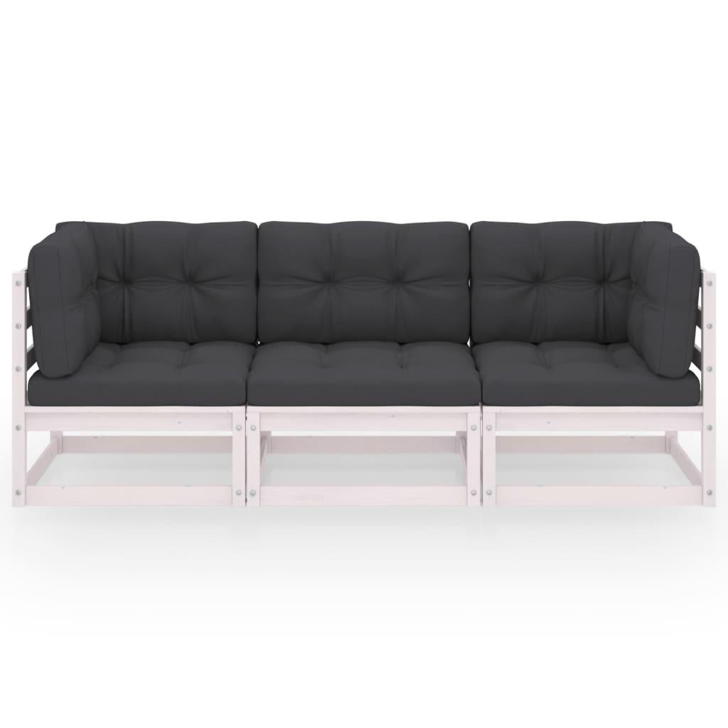 VidaXL Gartensofa kiefernholz  