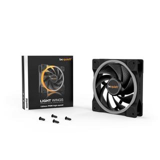 BE QUIET!  ! Light Wings | 120mm PWM high-speed Boitier PC Ventilateur 12 cm Noir 1 pièce(s) 