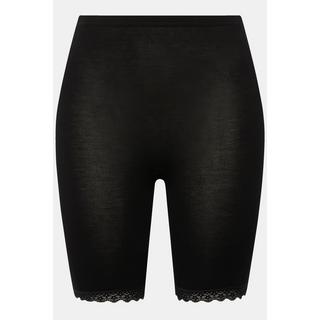 Ulla Popken  Cycliste, bas de jambe rehaussé de dentelle, bambou 