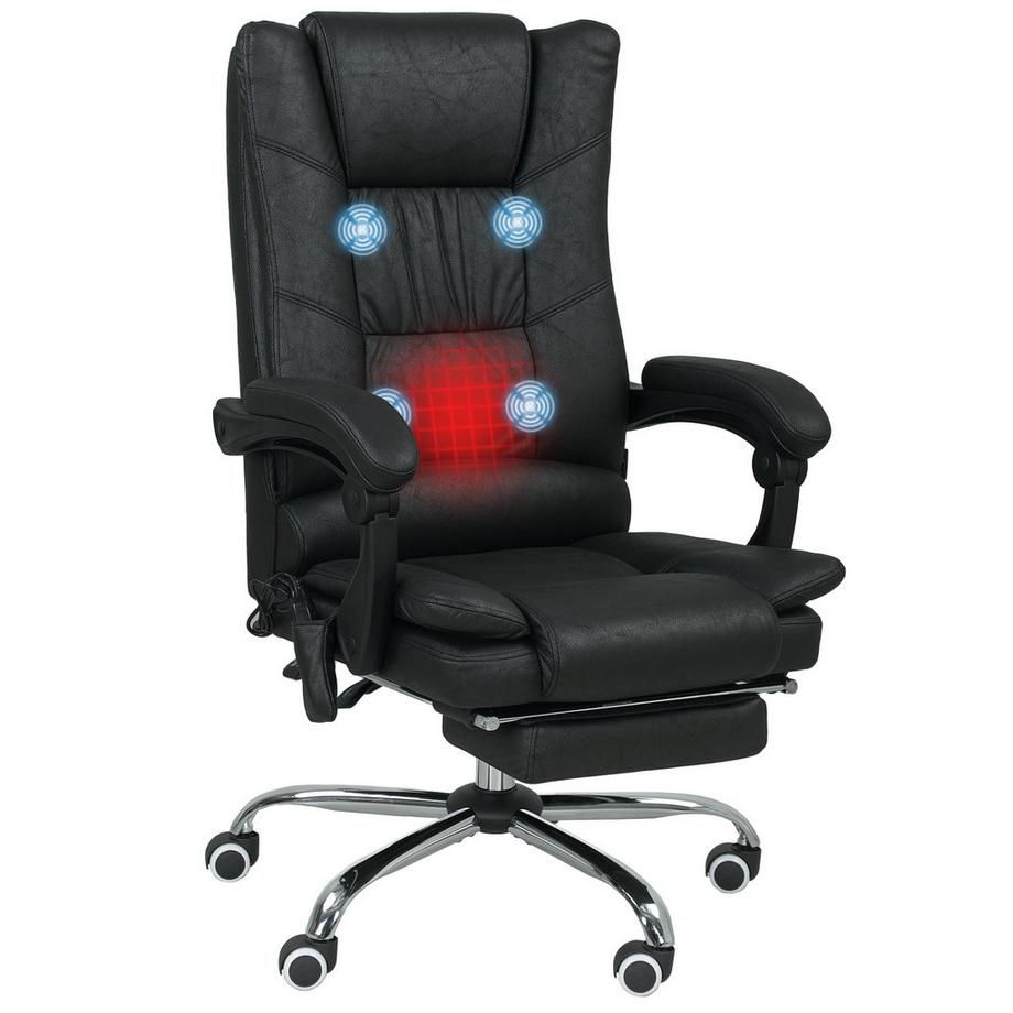 Vinsetto  fauteuil de bureau massant 