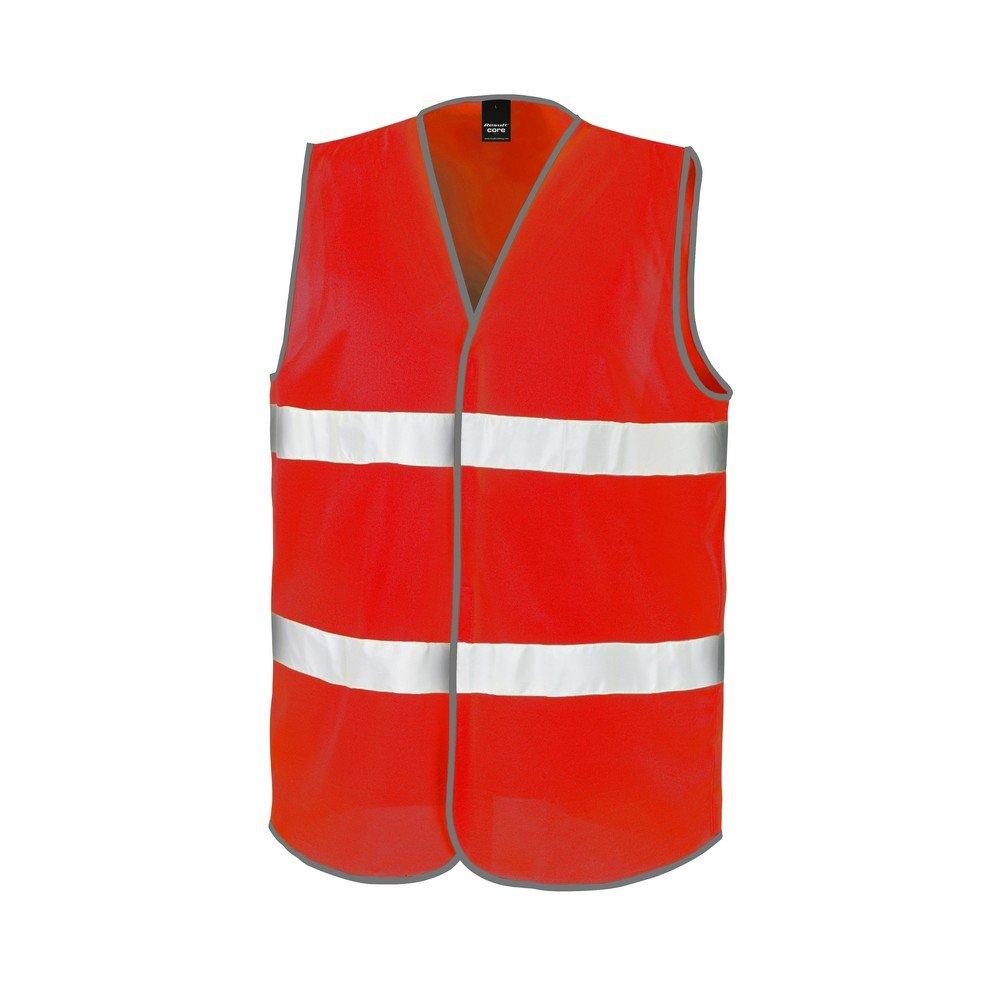 Image of Core Hi Vis Sicherheitsweste Unisex Rot Bunt XXL