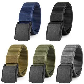 Only-bags.store 5-teiliger Unisex Verstellbarer Nylongürtel ohne Metallschnalle  