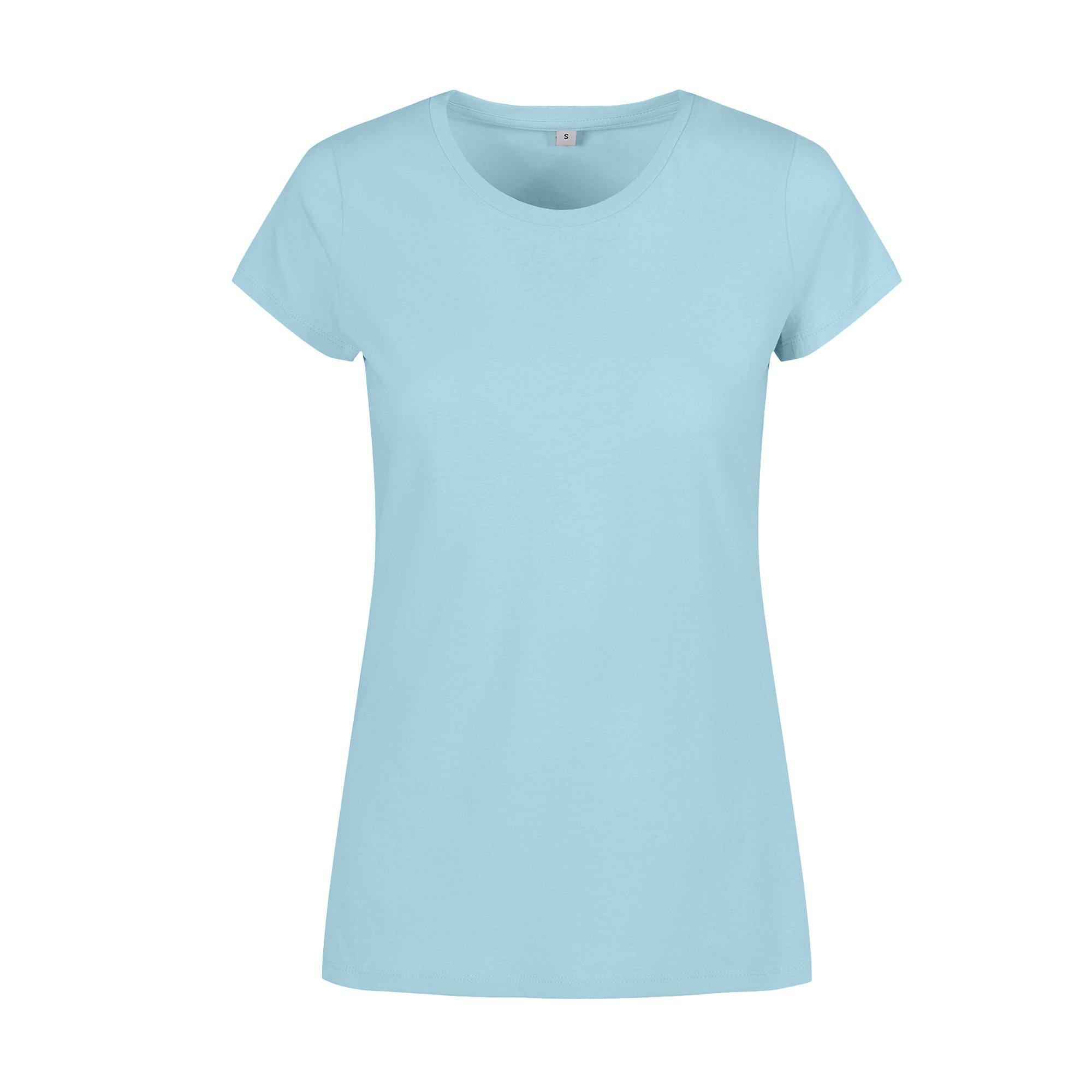 Image of Basic Tshirt Unisex Blau XL