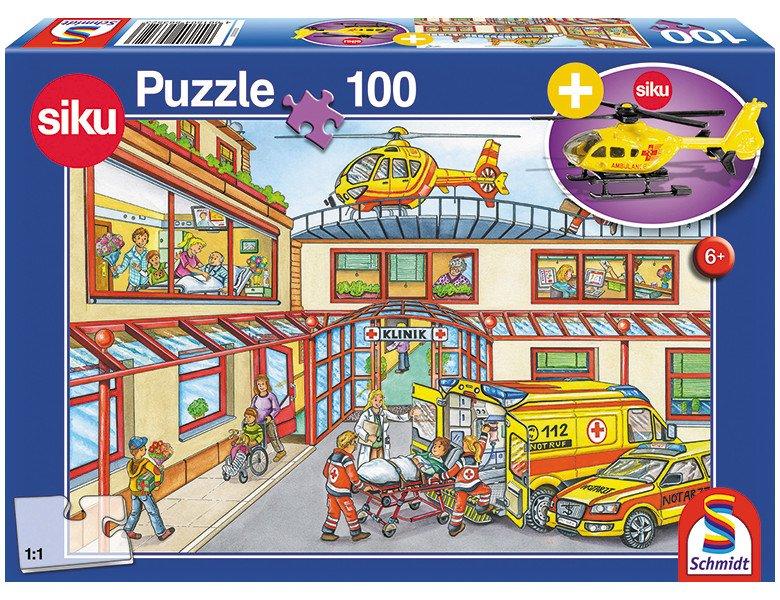 Schmidt  Puzzle Rettungshubschrauber (100Teile) 