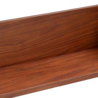 La Redoute Intérieurs Wandregal mit Walnussfurnier  