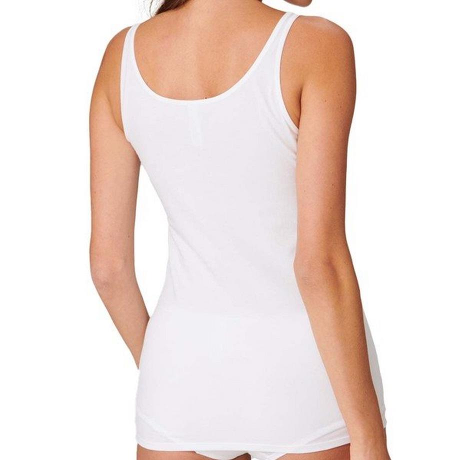 Schiesser Lot de 4 Coton Bio Débardeur  