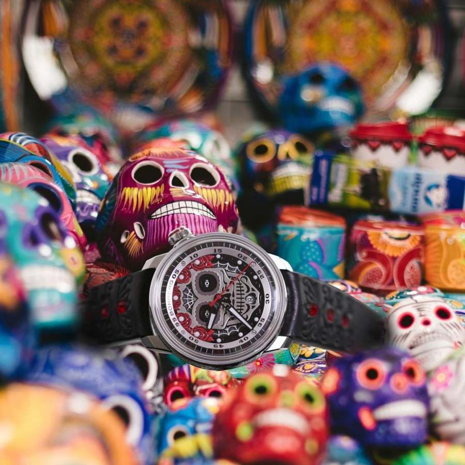Zeitlos  CT43ASS.26-1.11 Dias de los Muertos Automati 