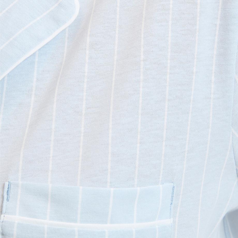 La Redoute Collections Camicia da notte a righe in jersey di puro cotone  