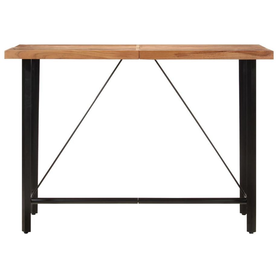 VidaXL Table de bar bois  