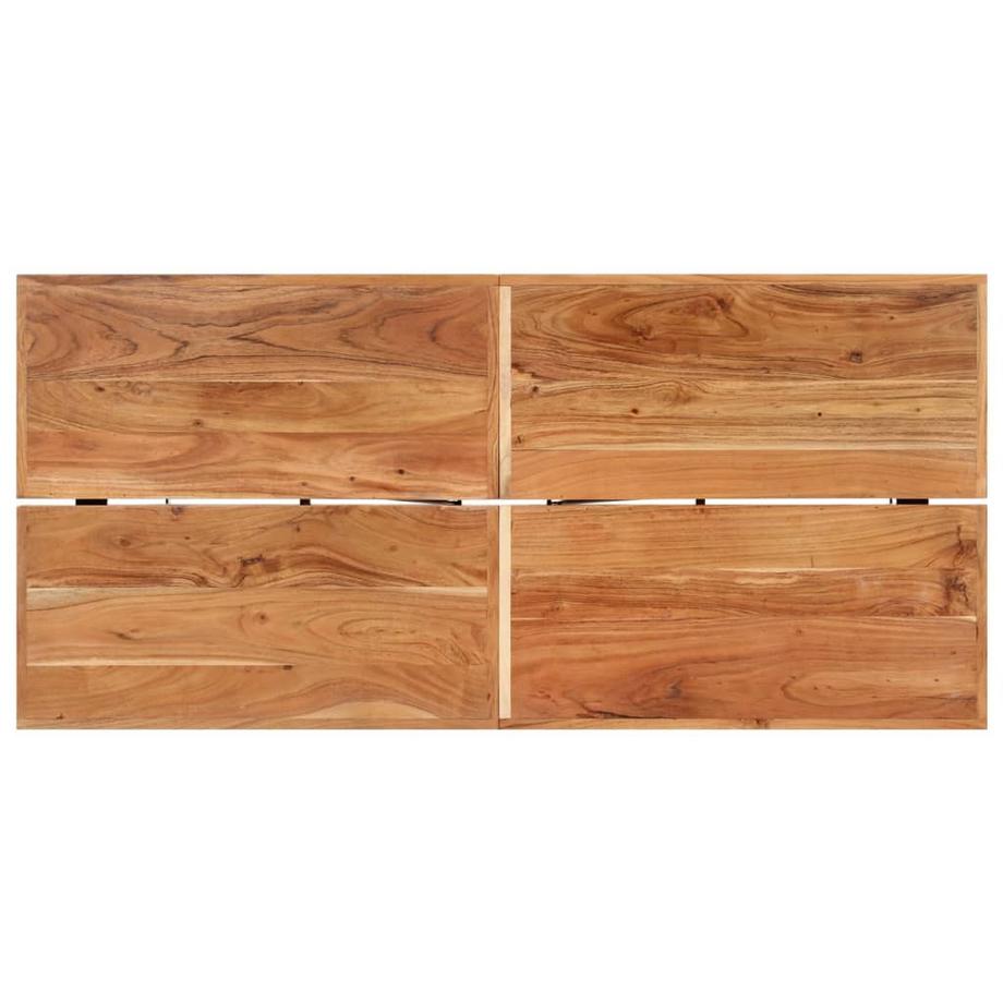 VidaXL Table de bar bois  