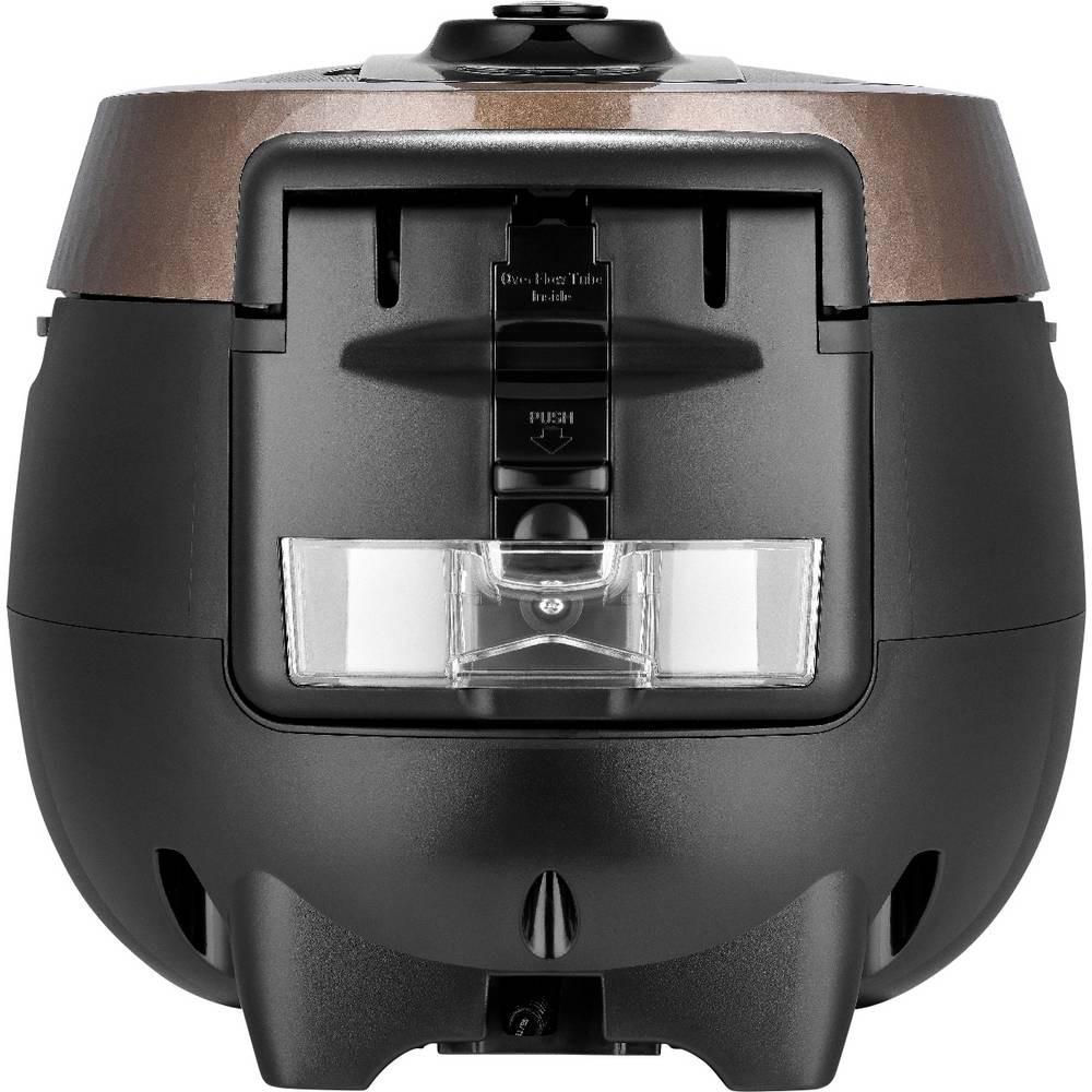 Cuckoo Reiskocher Schwarz, Rost-Braun mit Dampfgarfunktion  