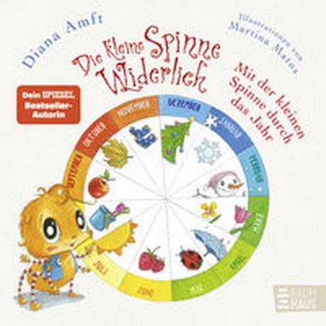 Die kleine Spinne Widerlich - Mit der kleinen Spinne durch das Jahr Amft, Diana; Matos, Martina (Illustrationen) Couverture rigide 