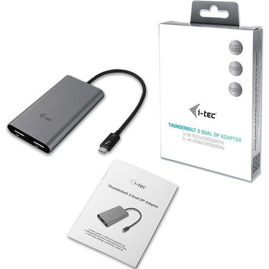 i-tec  Thunderbolt 3 Dual DP Video Adapter 