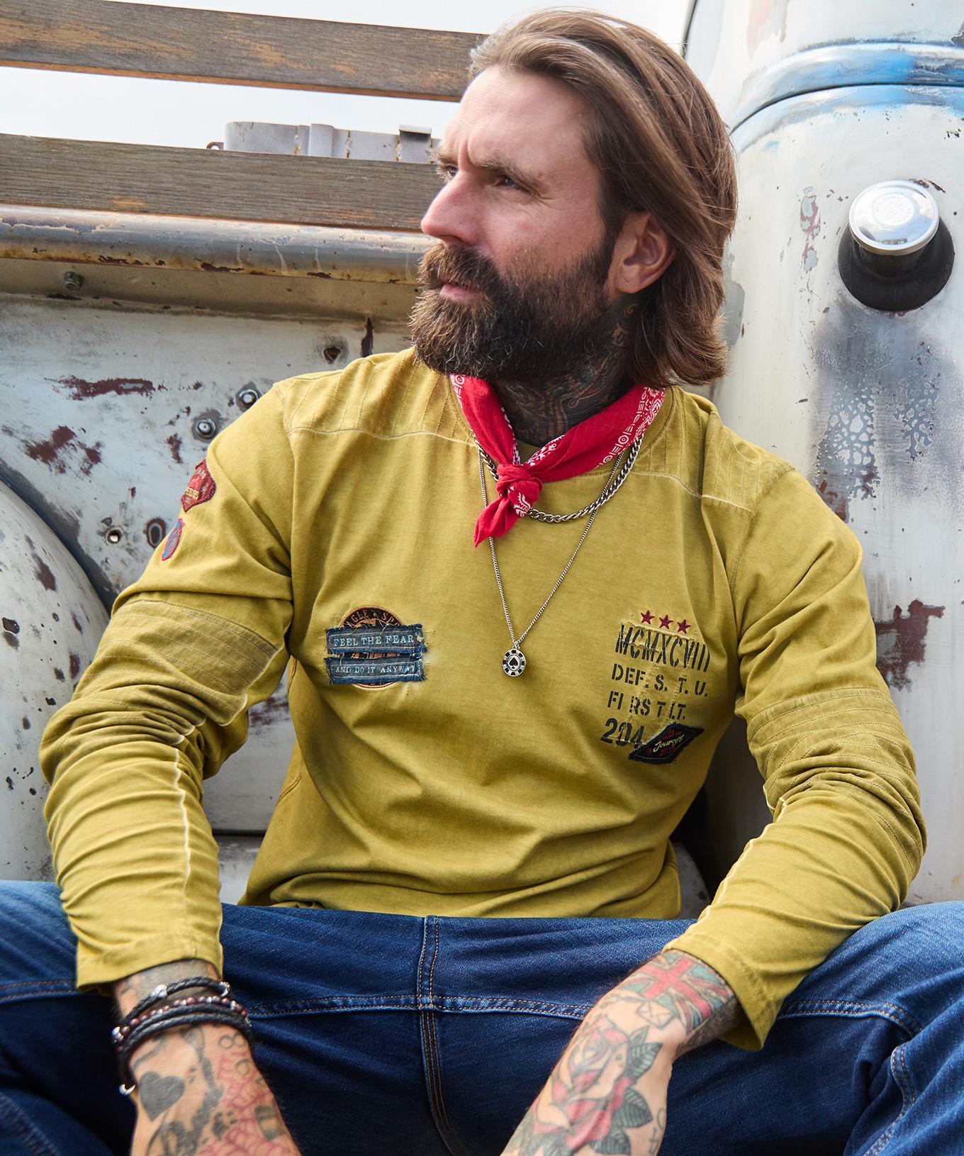 Joe Browns Maglia Girocollo Maniche Lunghe Motivo Stella Stemmi  