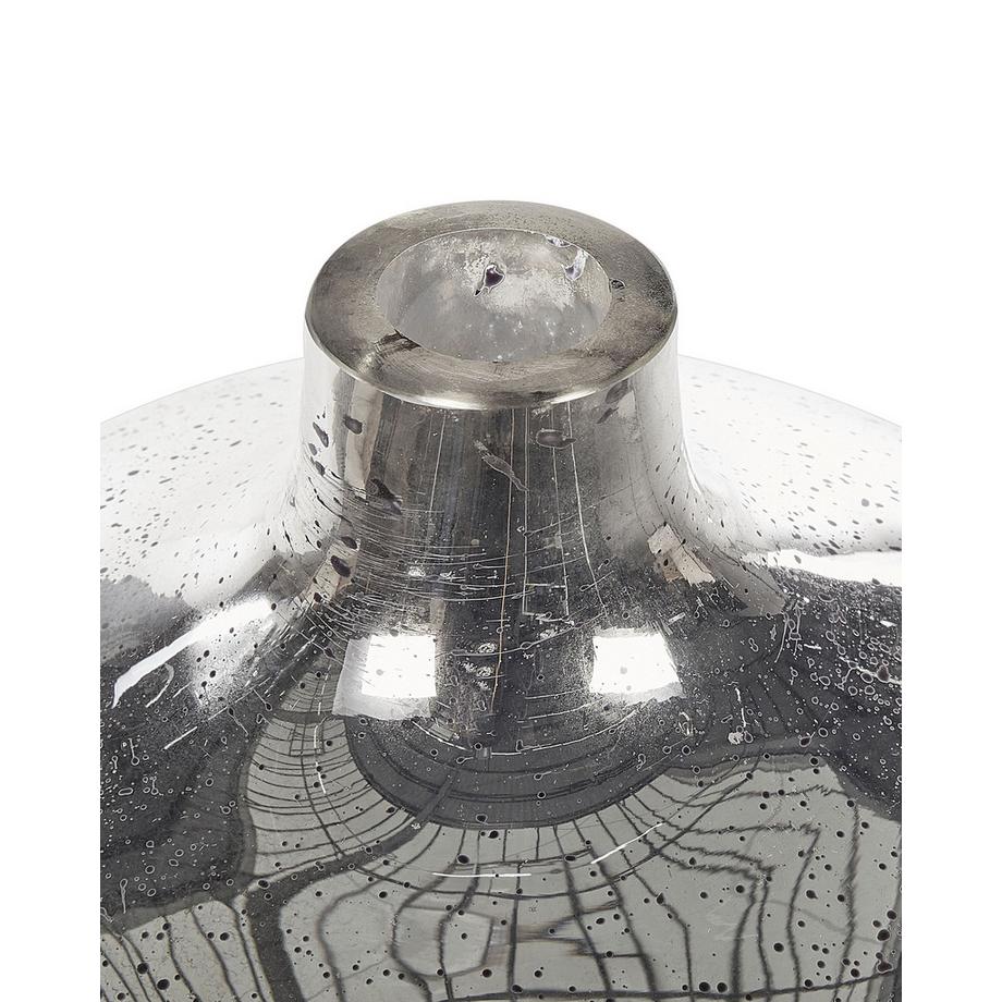 Beliani Vase à fleurs en Verre Traditionnel KACHORI  