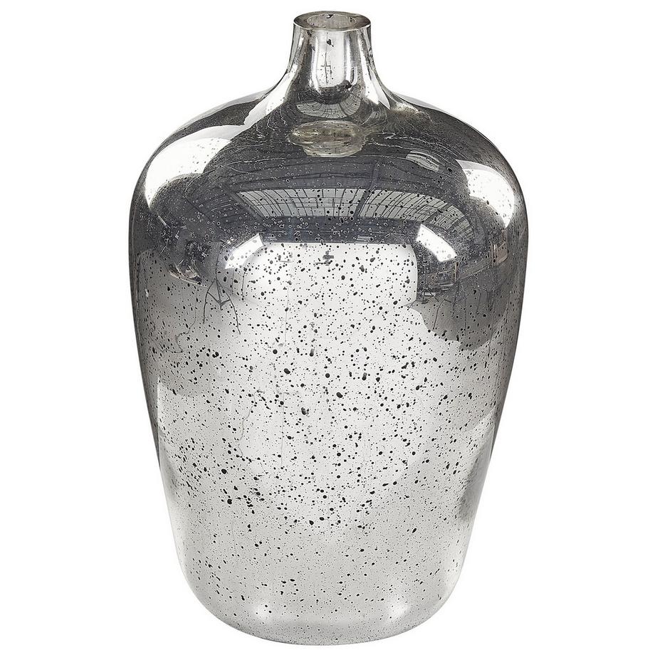 Beliani Vase à fleurs en Verre Traditionnel KACHORI  