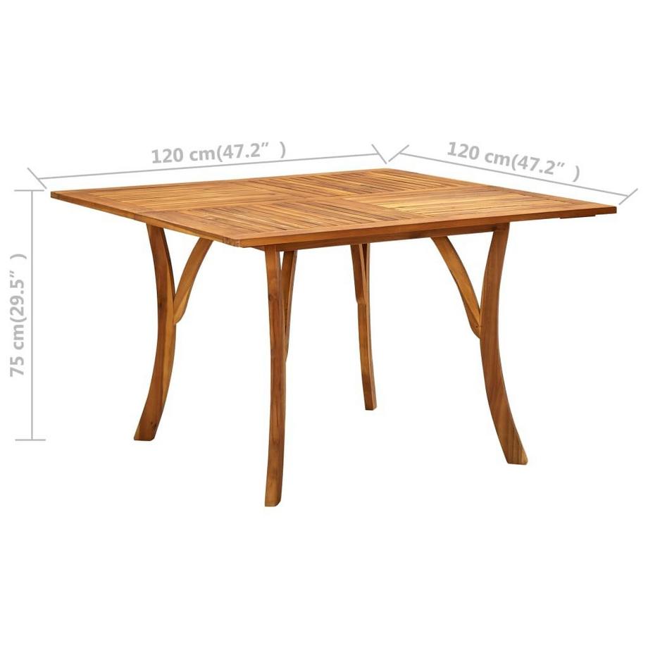 VidaXL Gartentisch akazienholz  