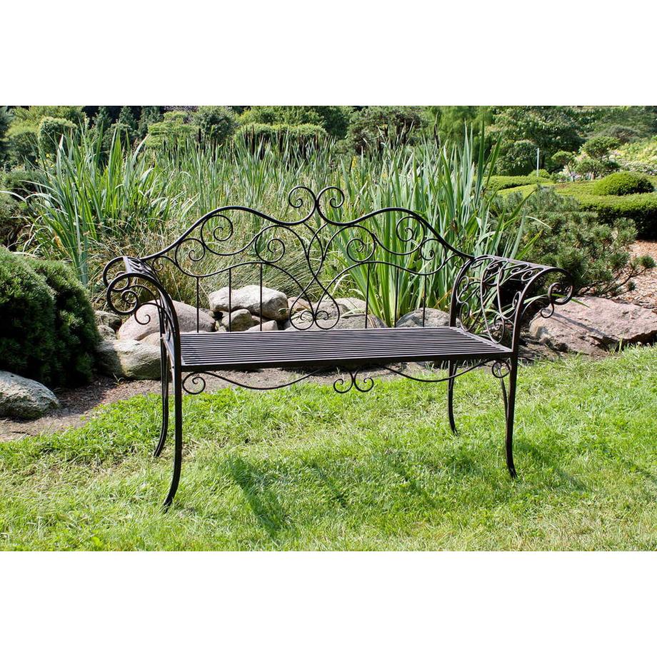 mutoni Gartenbank Selene Stahlbraun 143  