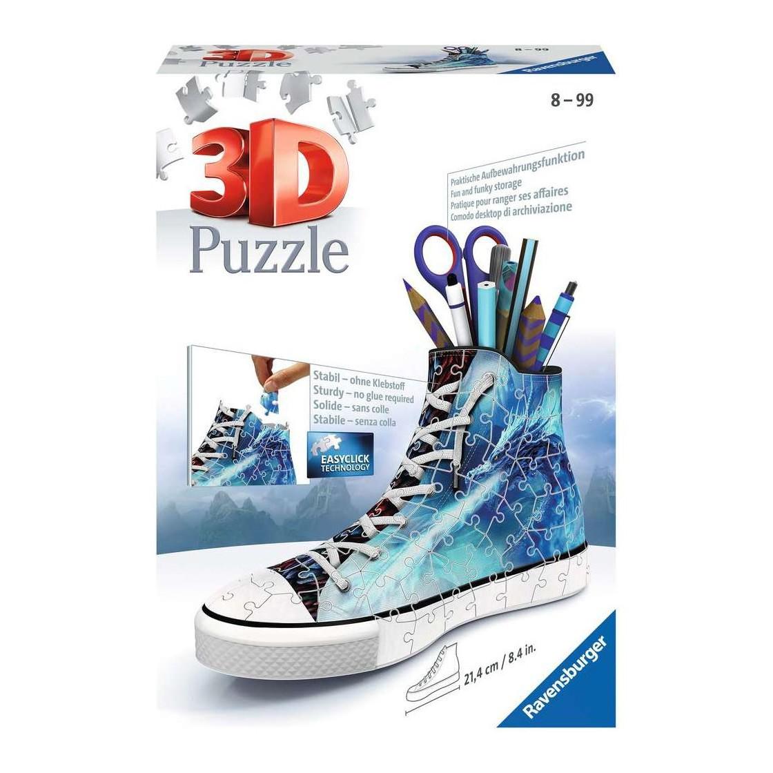 Image of Puzzle Sneaker Mystische Drachen (108Teile)