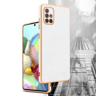 Cadorabo  Housse compatible avec Samsung Galaxy A71 4G - Coque de protection en silicone TPU flexible et avec protection pour appareil photo 