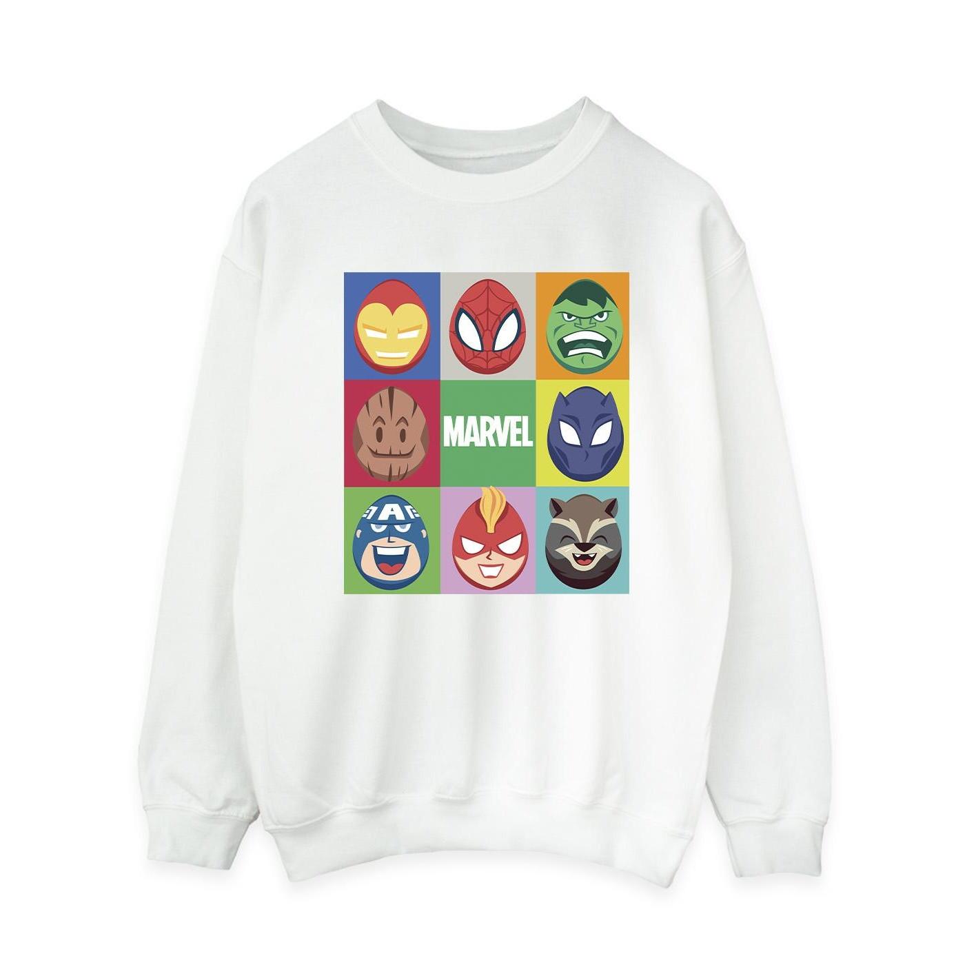 Image of Easter Eggs Sweatshirt Damen Weiss S