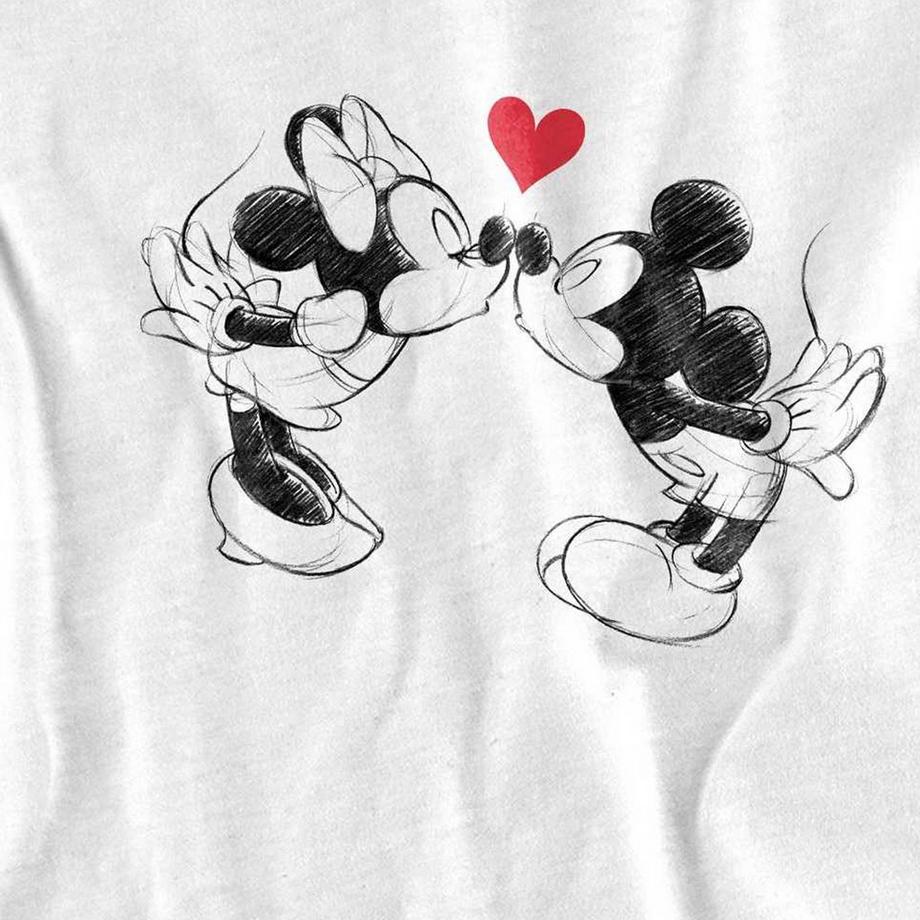 Disney  Tshirt MICKEY & MINNIE MOUSE Enfant 