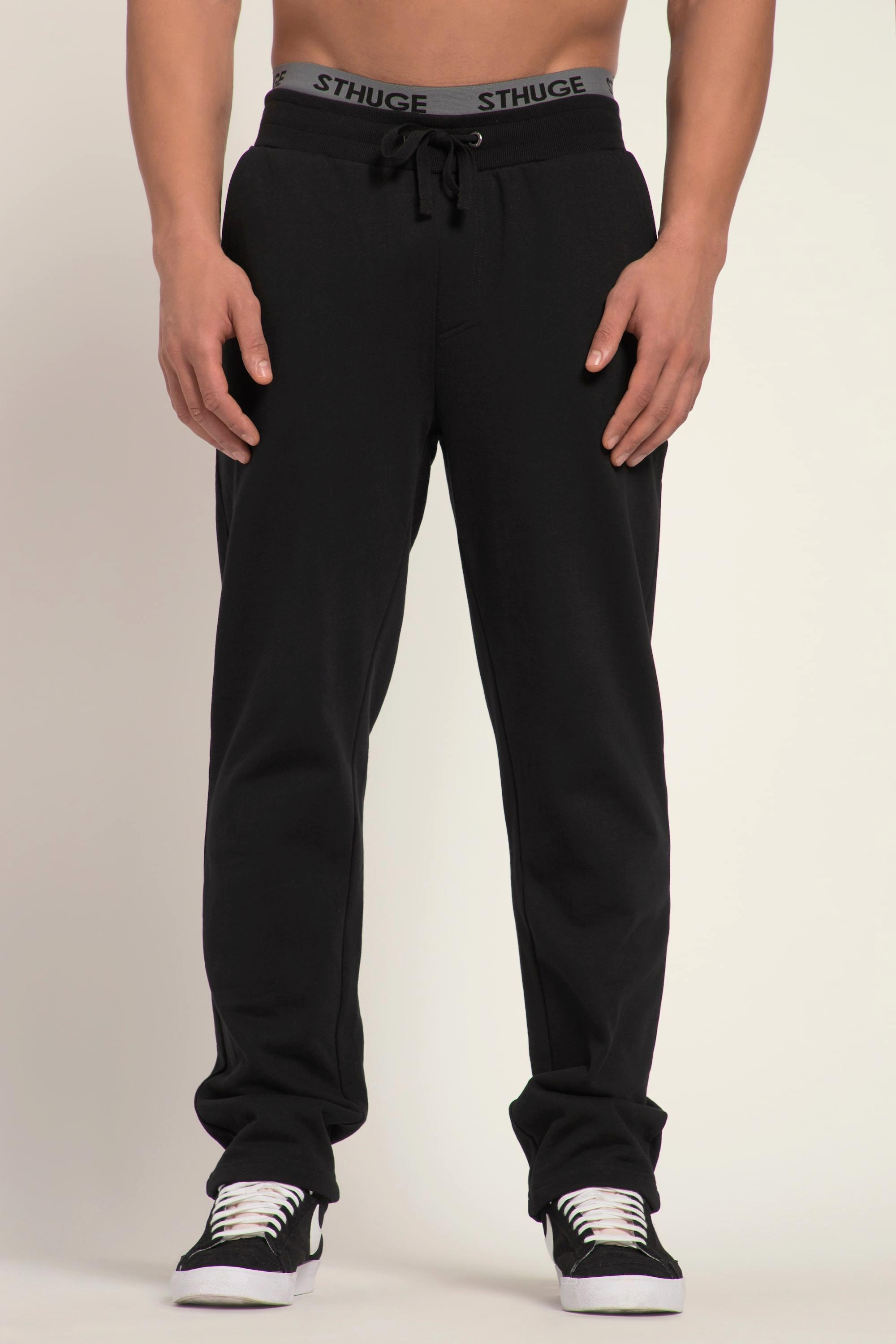 Sthuge  Pantaloni sportivi dalla vestibilità moderna con cintura elastica e quattro tasche, disponibili fino alla tg. 8XL 