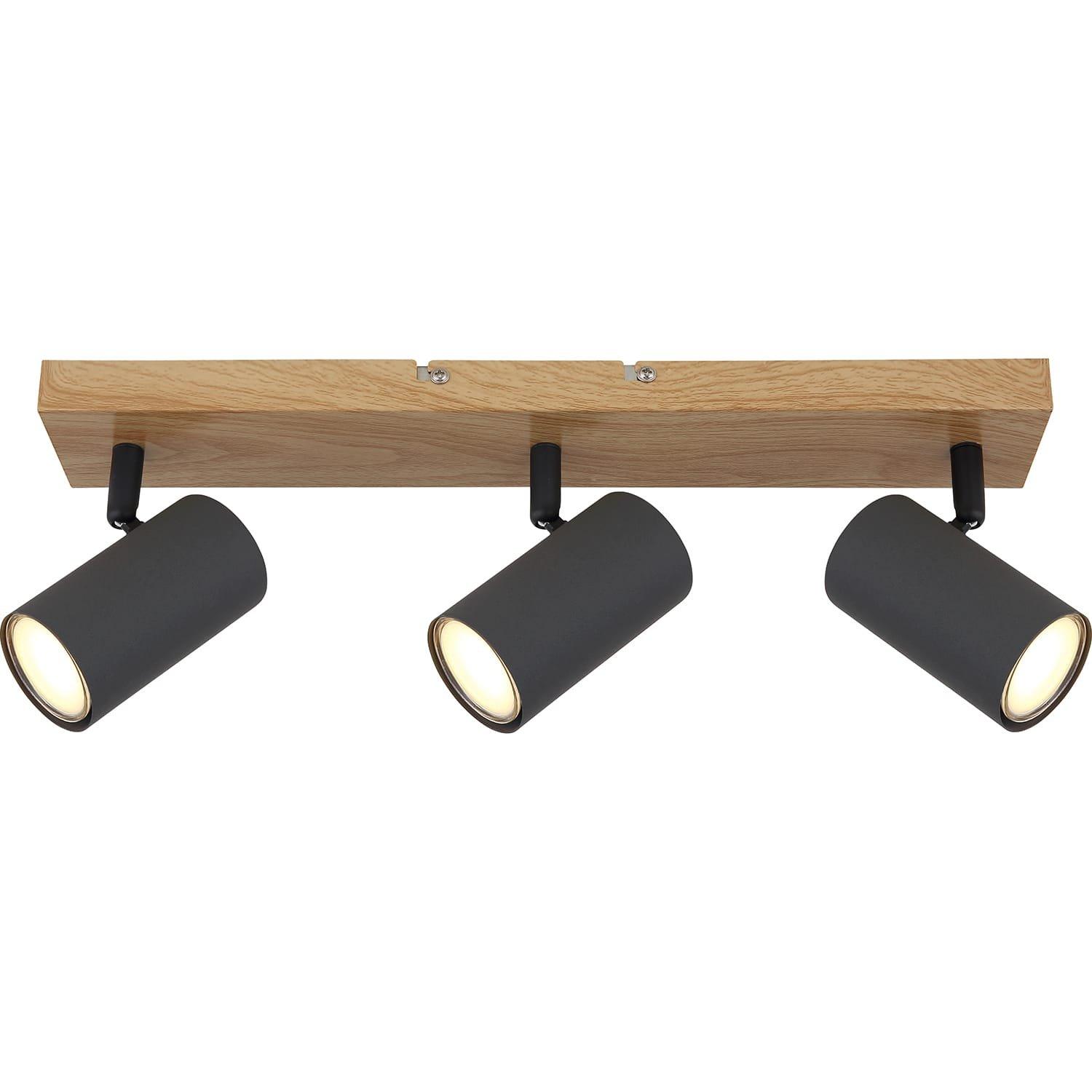 mutoni Strahler Robby Metall Graphit dunkel 3xGU10  