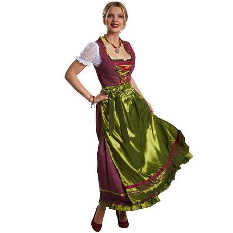 Tectake  Frauenkostüm Maxi-Dirndl Ruhpolding Modell 2 