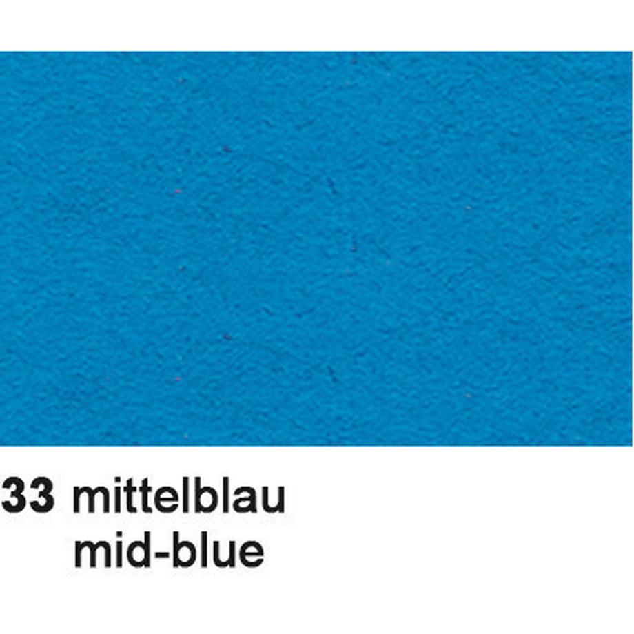 Ursus URSUS Tonzeichenpapier A4 2174633 130g. mittelblau 100 Blatt  