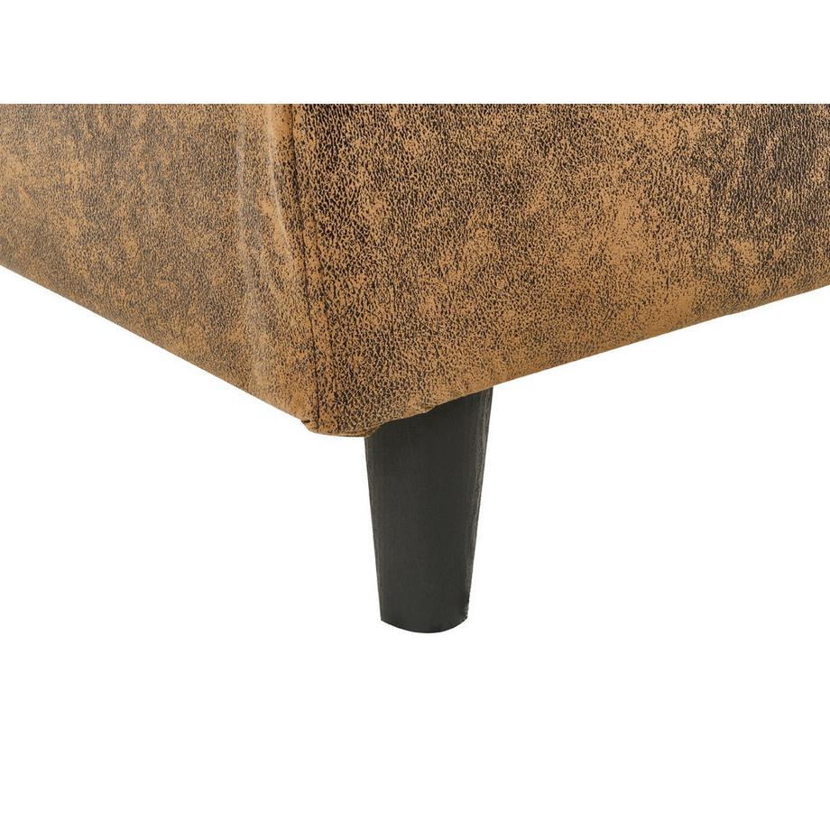 Beliani Revêtement de cadre de lit en Cuir PU FITOU  