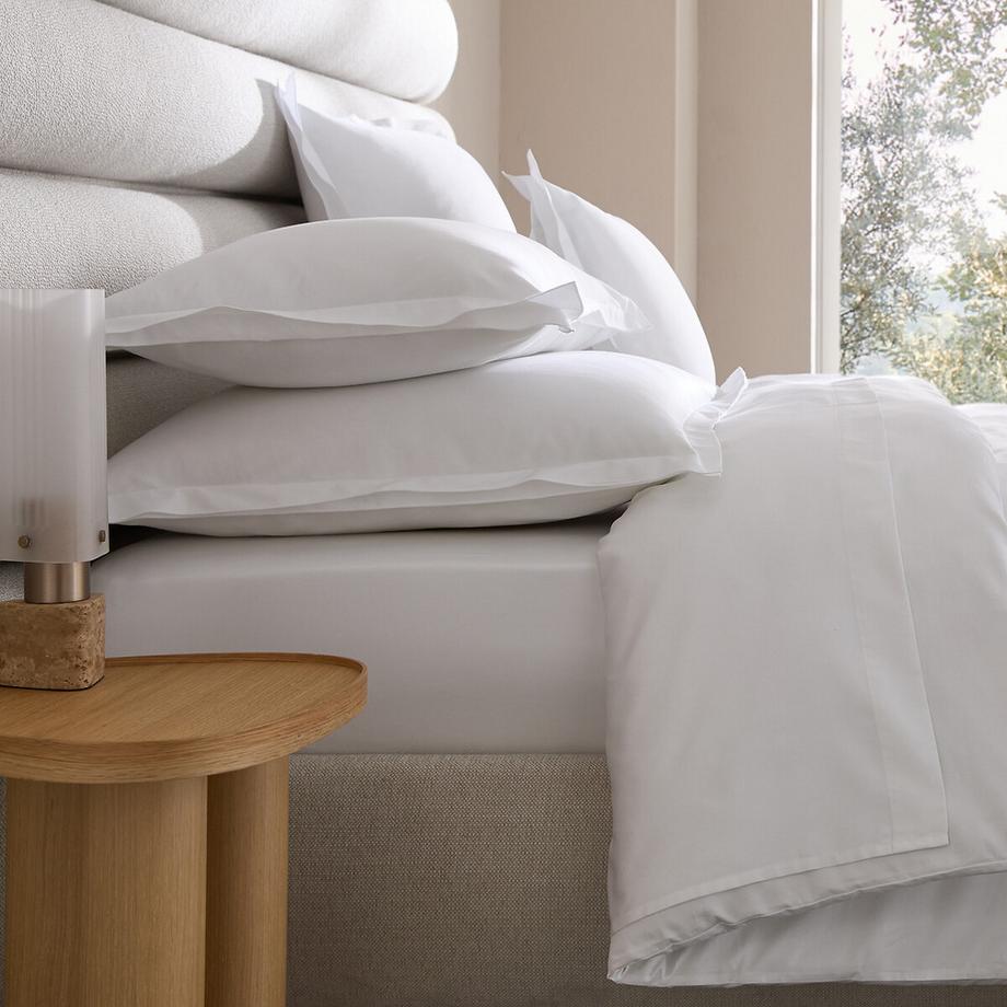 Taie d'oreiller en satin de coton