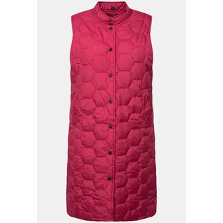 Ulla Popken HYPRAR Gilet Trapuntato Bottoni Automatici Laterali  