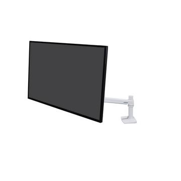 LX Series 45-490-216 supporto da tavolo per Tv a schermo piatto 86,4 cm (34") Bianco Scrivania