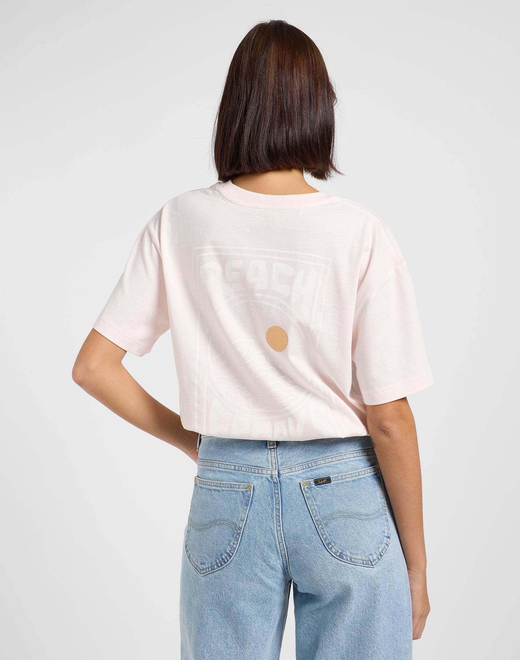 Lee Graphic Frost Pink T-Shirt  
