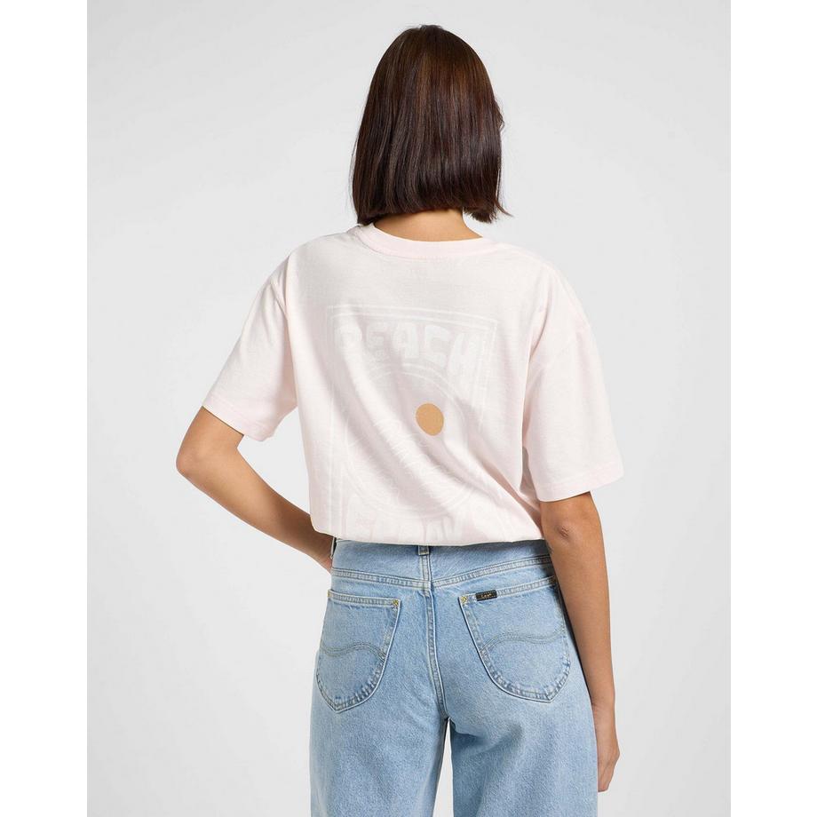 Lee Graphic Frost Pink T-Shirt  
