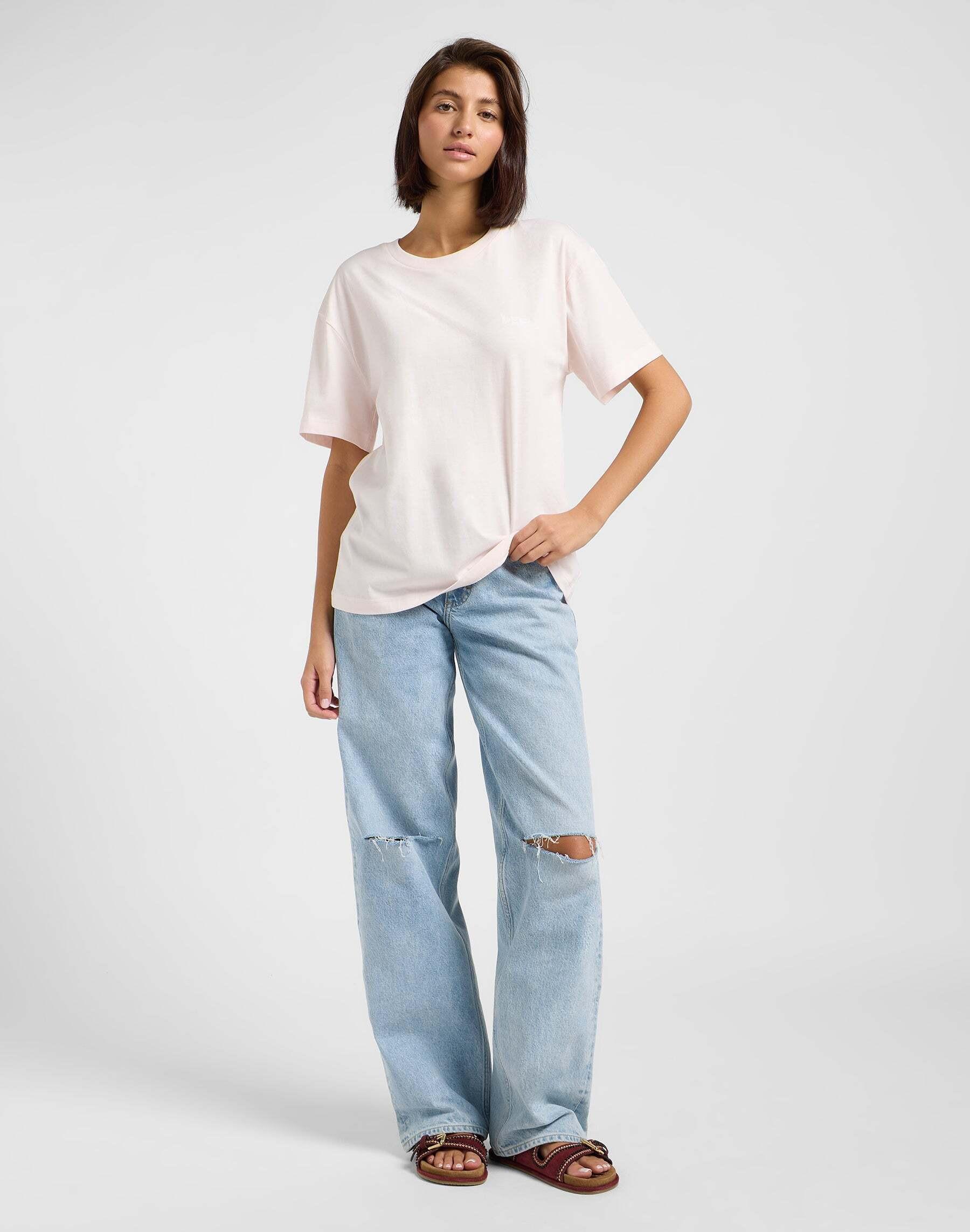 Lee Graphic Frost Pink T-Shirt  